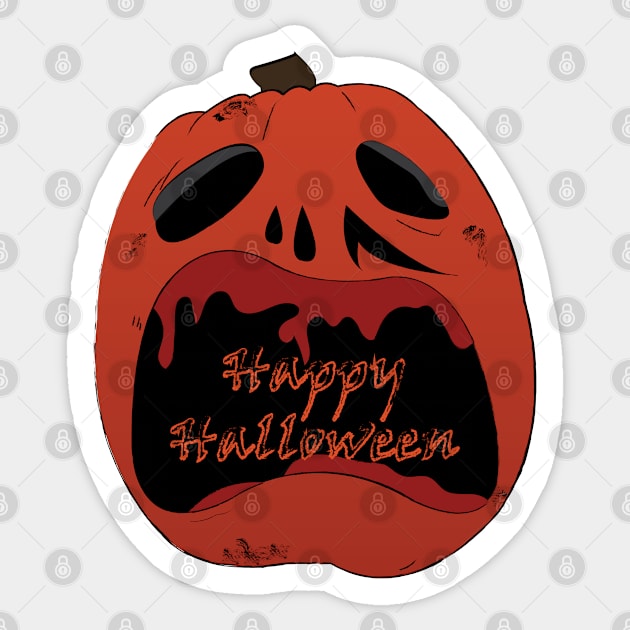 Happy Halloween Sticker by whiteasters